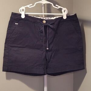 Tribal Black Chino Shorts